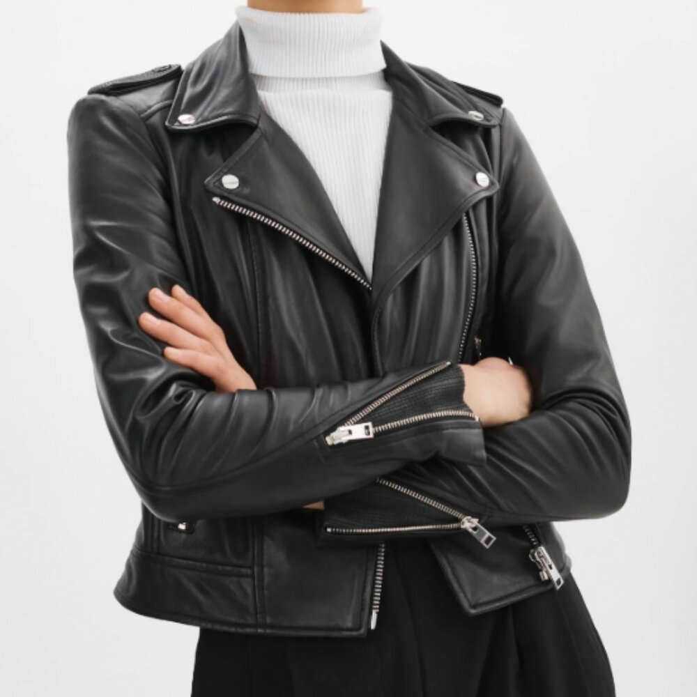 Lamarque - Donna Leather Biker Jacket